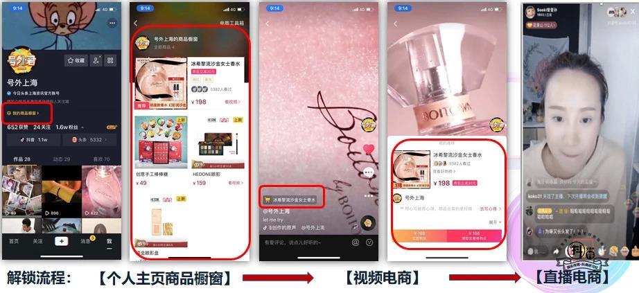 抖音商品橱窗、视频电商、直播电商到底有什么区别？插图