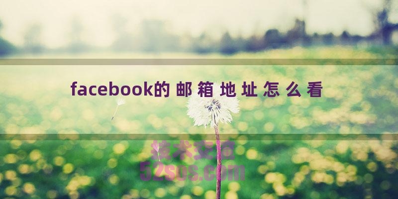 facebook的邮箱地址怎么看插图