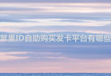 苹果ID自助购买发卡平台有哪些？Apple ID账号批发网站分享-TikTok培训